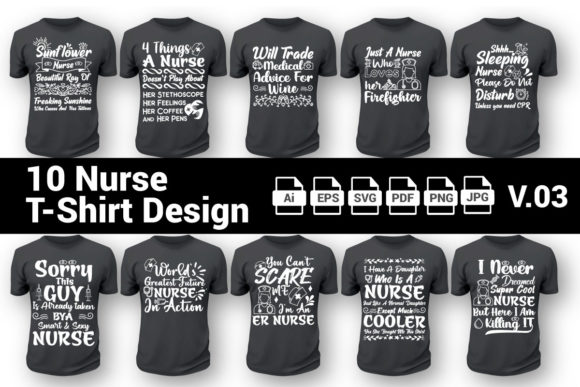 A Practical Look at the Nurse T-Shirt Design Bundle Vol 3