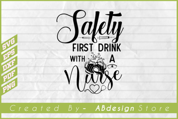 Evaluating the Funny Nurse Drinker SVG for Embroidery Projects