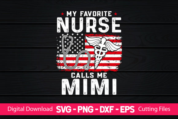 My Favorite Nurse Calls Me Mimi: A Charming Embroidery Design