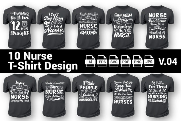 Nurse T-Shirt Design Bundle Vol 4: A Real-World Design Review