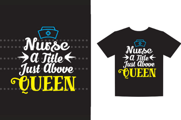 Nurse Typography T-shirt Design SVG Review