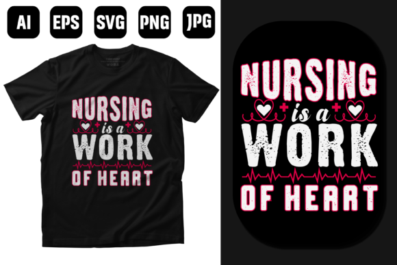 Nursing Quotes T-Shirt Design: A Closer Look